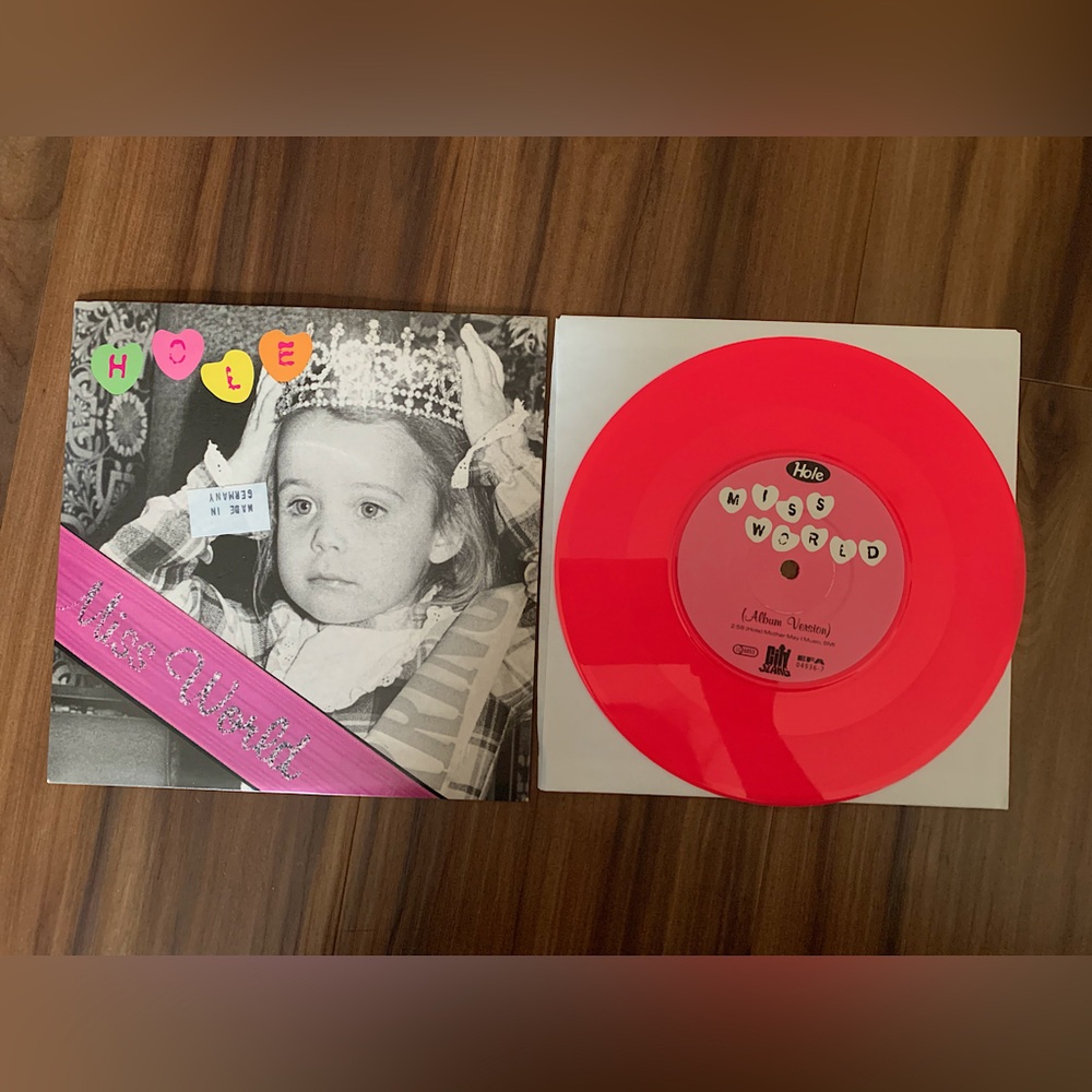 Hole “Miss World” Single made in Germany